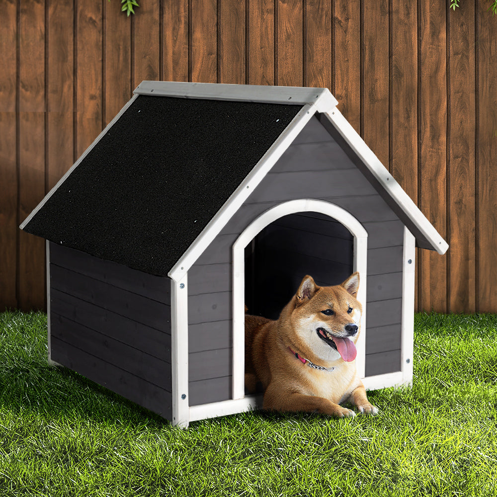 Spacious Weatherproof Wooden Dog Kennel