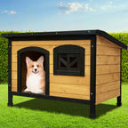 Extra Large Wooden Weatherproof Dog Kennel