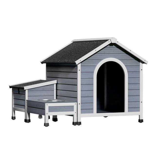 Large Outdoor Wooden Dog Kennel House