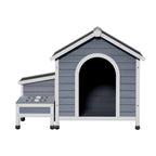 Large Outdoor Wooden Dog Kennel House