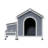 Large Outdoor Wooden Dog Kennel House