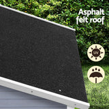 Large Outdoor Wooden Dog Kennel House