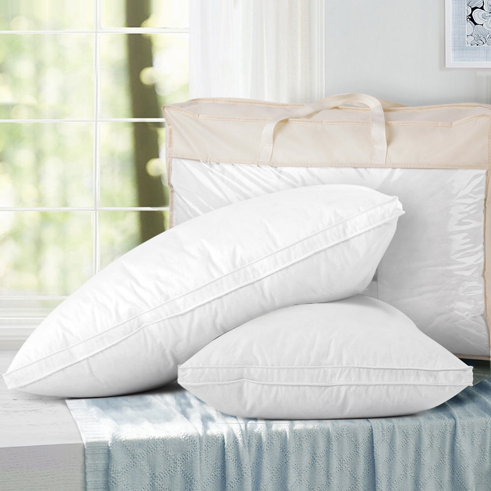 Giselle Bedding Luxury Duck Feather Down Pillows