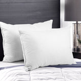 Giselle Bedding Duck Feather Down Pillows - Twin Pack