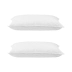 Giselle Bedding Duck Feather Down Pillows - Twin Pack