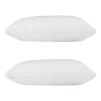 Giselle Bedding Luxury Goose Feather Down Pillow Twin Pack