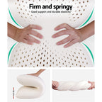 Giselle Bedding 100% Natural Latex Pillow Twin Pack