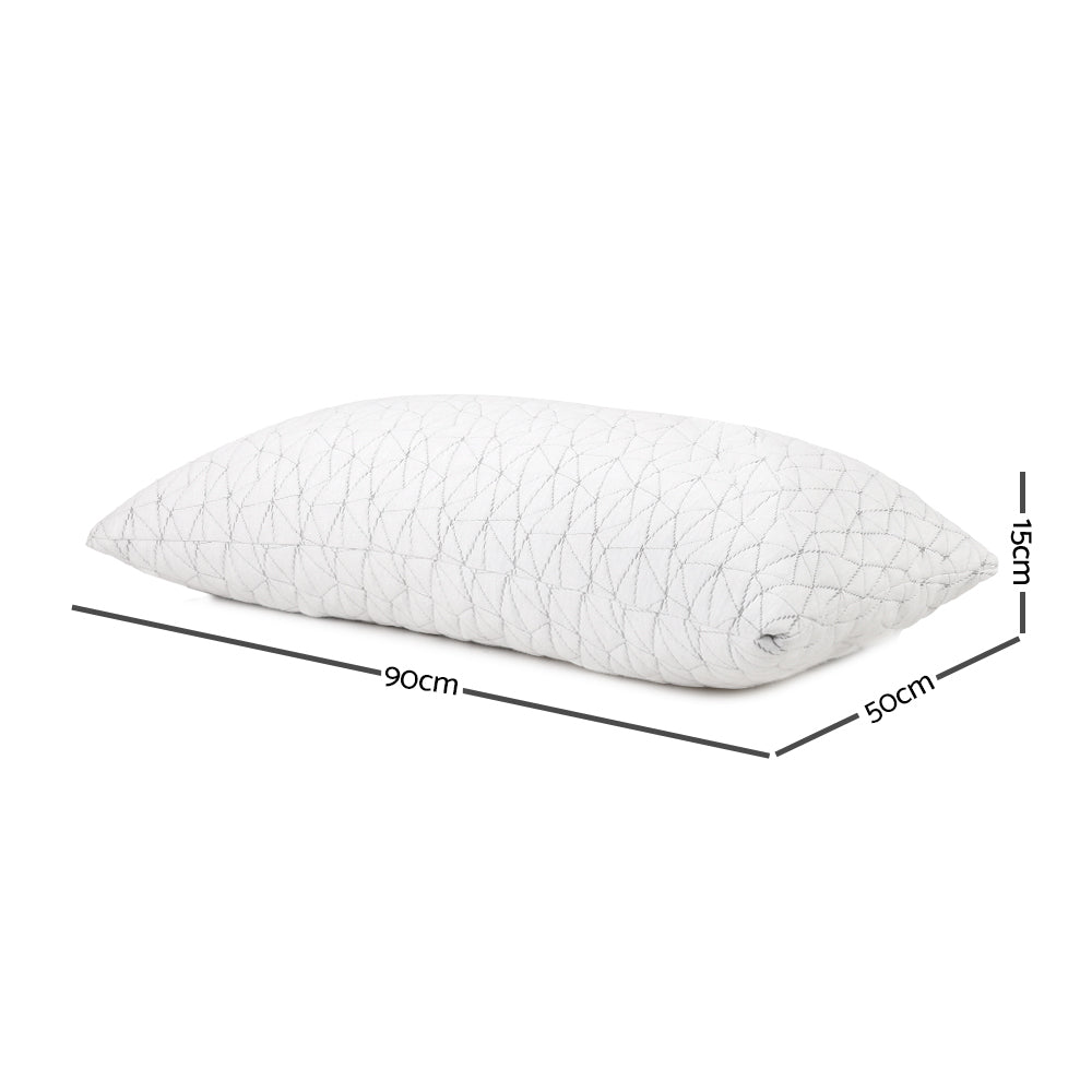 Giselle Bedding King Size Memory Foam Pillows