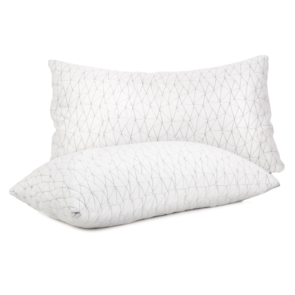 Giselle Bedding King Size Memory Foam Pillows
