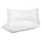 Giselle Bedding Twin Pack Memory Foam Pillows