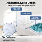 Giselle Bedding Adjustable Shredded Memory Foam Pillow