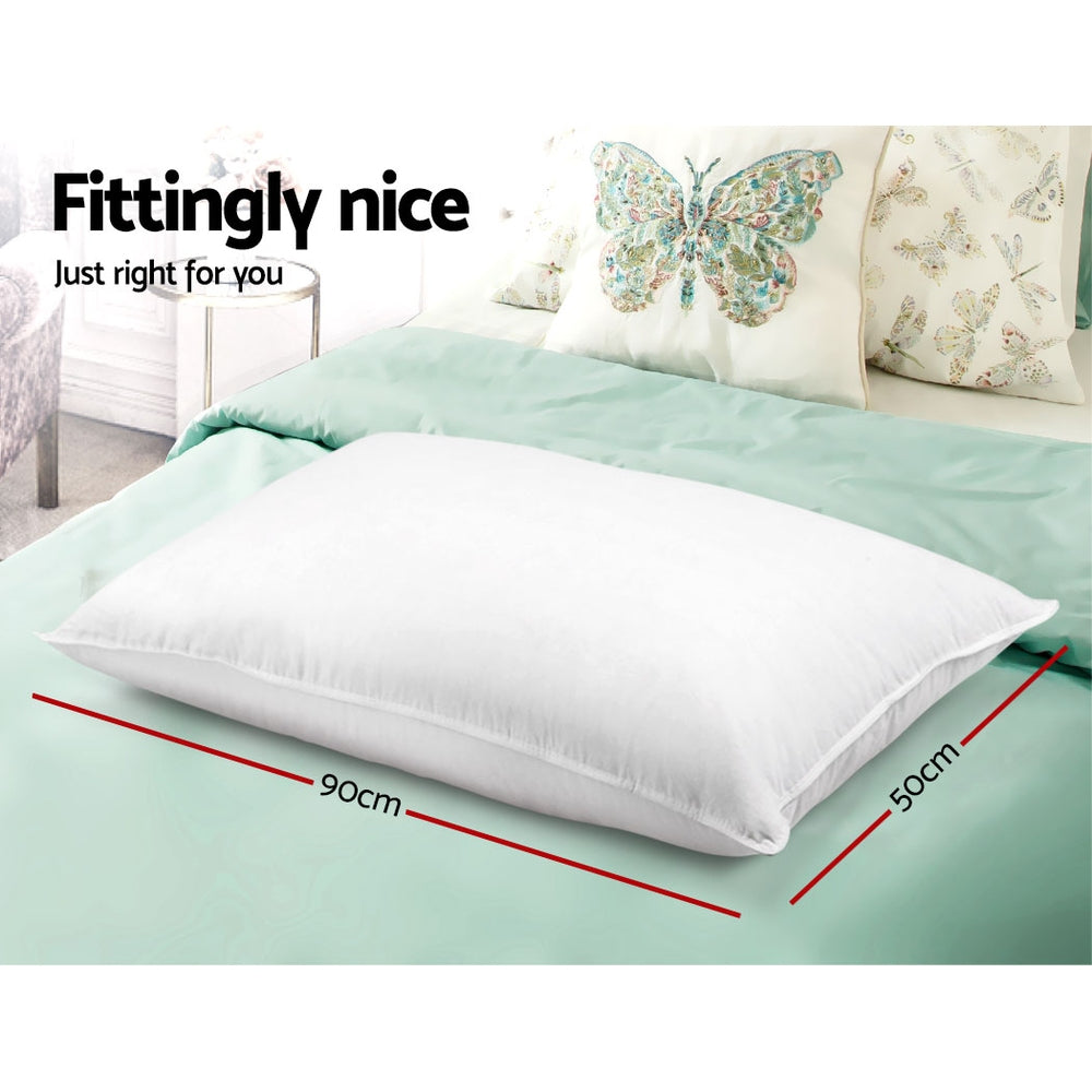 Giselle Bedding Luxury 4 Pack Bed Pillows