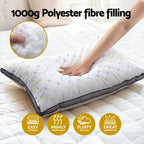 Giselle Bedding Microfibre Support Pillow