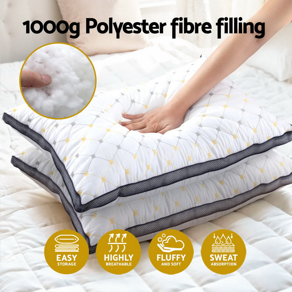 Giselle Luxury Microfibre Pillow Set