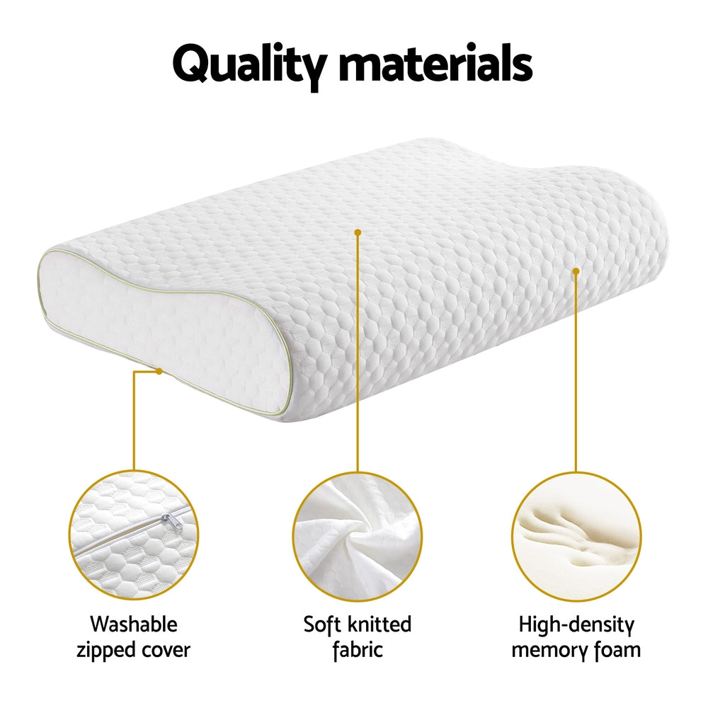 Giselle Contour Memory Foam Pillow