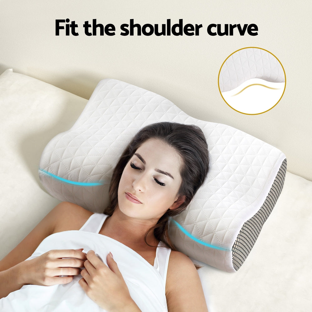 Giselle Contour Memory Foam Pillow