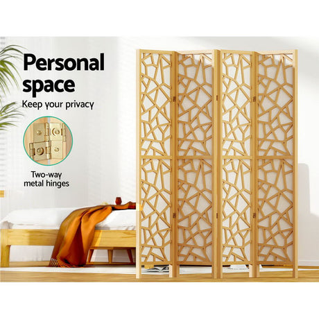 Artiss Foldable 4 Panel Room Divider Screen