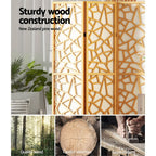 Artiss Foldable 4 Panel Room Divider Screen