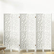 Artiss 6 Panel Clover White Room Divider