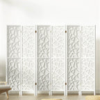 Artiss 6 Panel Clover White Room Divider