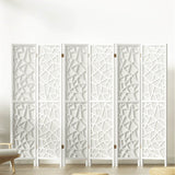 Artiss 6 Panel Clover White Room Divider
