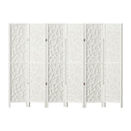 Artiss 6 Panel Clover White Room Divider