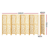 Artiss 8 Panel Clover Room Divider Screen Elegant privacy solution for any space