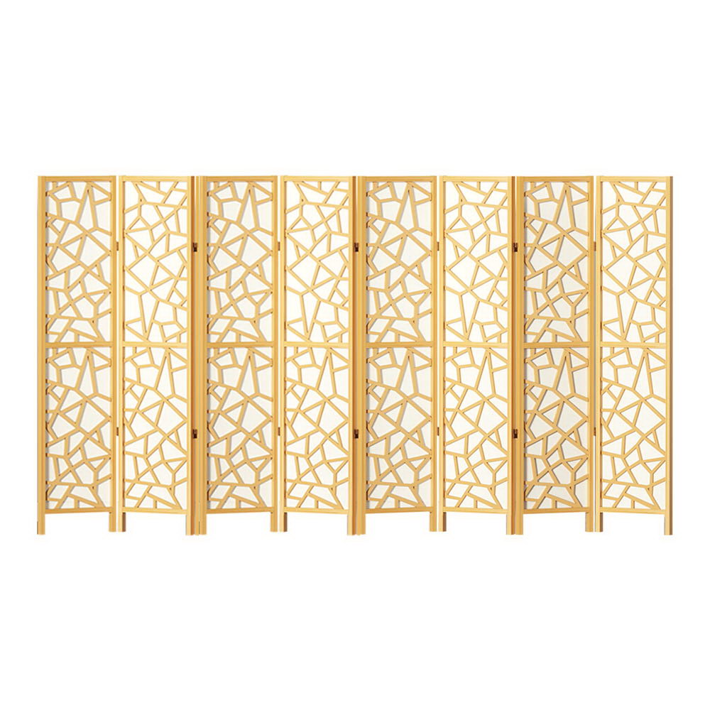 Artiss 8 Panel Clover Room Divider Screen  
Elegant privacy solution for any space