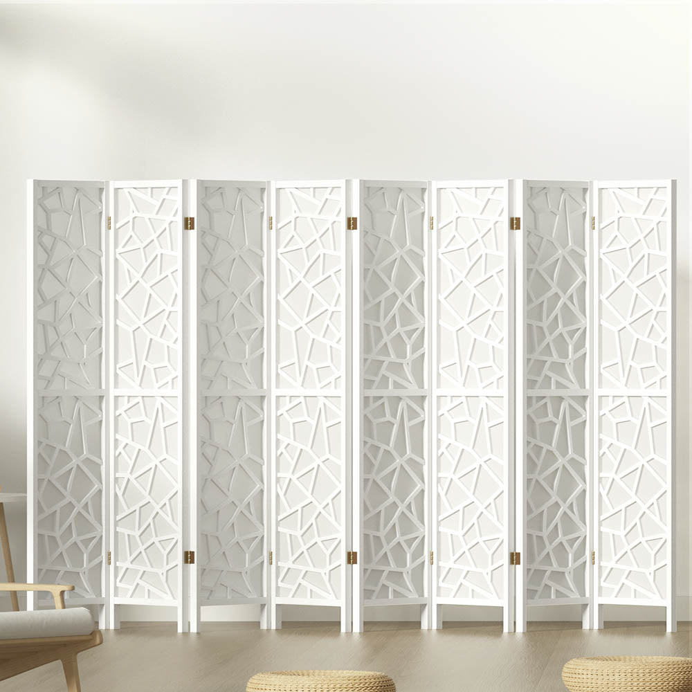 Artiss 8 Panel Clover Room Divider Screen  
Elegant privacy solution for any space