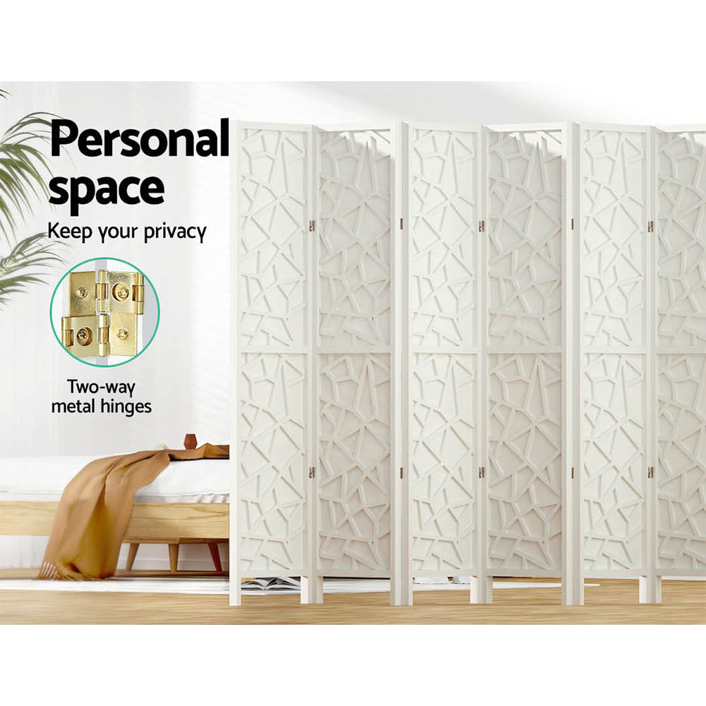 Artiss 8 Panel Clover Room Divider Screen  
Elegant privacy solution for any space