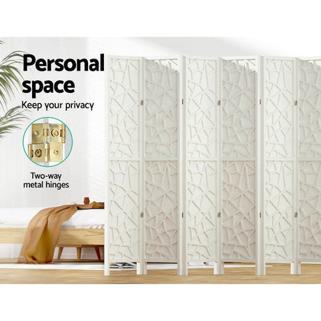 Artiss 8 Panel Clover Room Divider Screen Elegant privacy solution for any space
