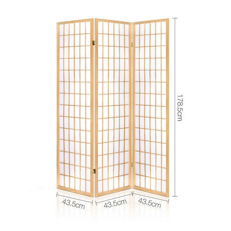 Artiss Folding 3-Panel Room Divider Screen