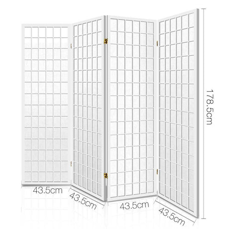 Artiss 4-Panel Folding Room Divider Screen