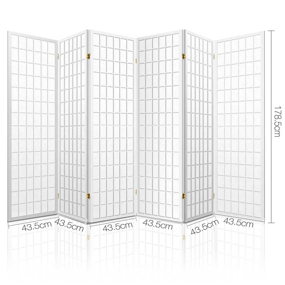 Artiss Freestanding 6 Panel Room Divider