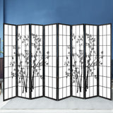 Artiss 8 Panel Bamboo Room Divider Screen