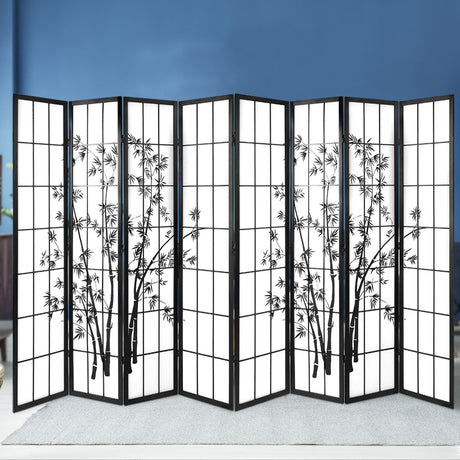 Artiss 8 Panel Bamboo Room Divider Screen