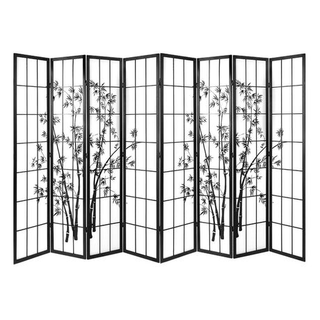 Artiss 8 Panel Bamboo Room Divider Screen