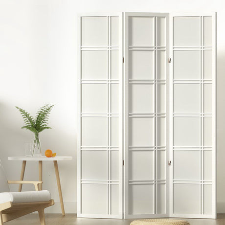 Artiss Nova White 3 Panel Room Divider