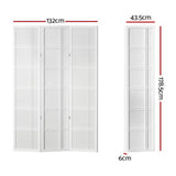 Artiss Nova White 3 Panel Room Divider