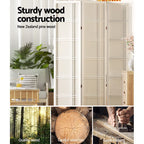 Artiss 8 Panel Room Divider - Nova White