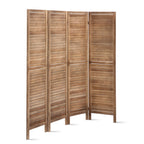 Elegant 4-Panel Folding Room Divider