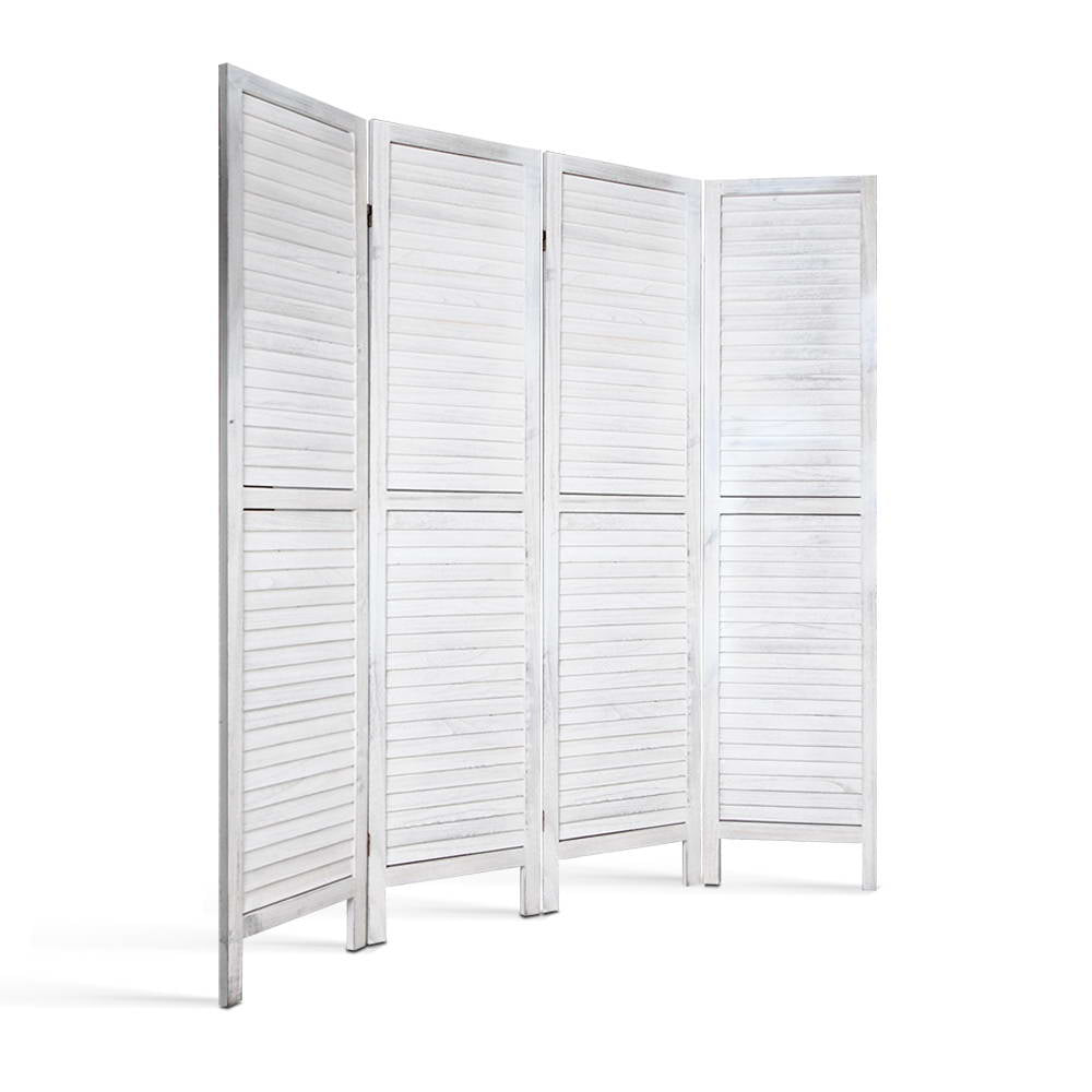 Elegant 4-Panel Folding Room Divider