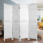 Elegant 4-Panel Folding Room Divider