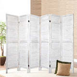 Artiss 6 Panel Louver Room Divider Screen