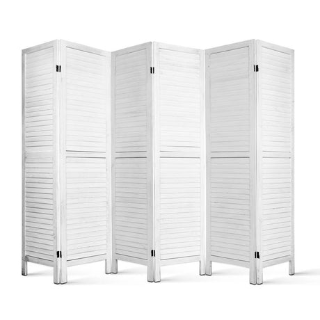 Artiss 6 Panel Louver Room Divider Screen