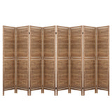 Artiss 8-Panel Louver Folding Room Divider