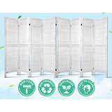 Artiss 8-Panel Louver Folding Room Divider
