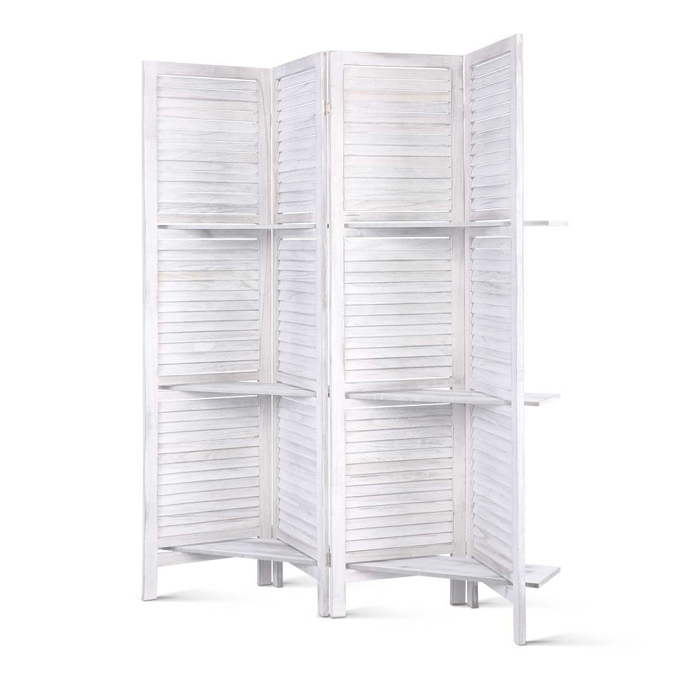 Artiss Folding Room Divider with Shelf