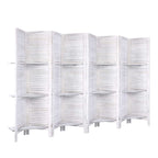 Artiss 8-Panel Freestanding Room Divider with Shelf