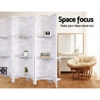 Artiss 8-Panel Freestanding Room Divider with Shelf